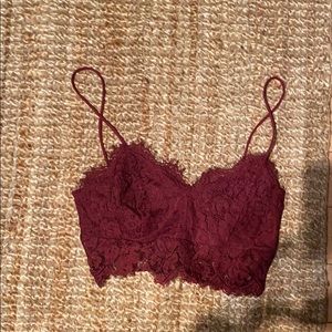 Topshop lace bralette size 4/ size small